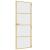 Ușă interior Slim auriu 76x201,5 cm sticlă securizată/aluminiu GartenMobel Dekor