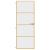 Ușă interior Slim auriu 76x201,5 cm sticlă securizată/aluminiu GartenMobel Dekor