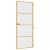 Ușă de interior Slim auriu 83x201,5cm sticlă temperată/aluminiu GartenMobel Dekor