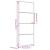 Ușă de interior Slim auriu 83x201,5cm sticlă temperată/aluminiu GartenMobel Dekor