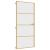 Ușă interioară Slim auriu 93x201,5cm sticlă securizată/aluminiu GartenMobel Dekor