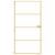 Ușă interior Slim auriu 102,5x201,5cm sticlă temperată/aluminiu GartenMobel Dekor