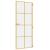 Ușă de interior Slim auriu 83x201,5cm sticlă temperată/aluminiu GartenMobel Dekor