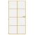 Ușă interior Slim auriu 102,5x201,5cm sticlă temperată/aluminiu GartenMobel Dekor