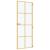Ușă de interior Slim auriu 83x201,5cm sticlă temperată/aluminiu GartenMobel Dekor