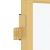 Ușă interioară Slim auriu 93x201,5cm sticlă securizată/aluminiu GartenMobel Dekor