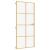 Ușă interioară Slim auriu 93x201,5cm sticlă securizată/aluminiu GartenMobel Dekor