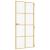 Ușă interioară Slim auriu 93x201,5cm sticlă securizată/aluminiu GartenMobel Dekor