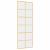 Ușă glisantă auriu 76x205 cm sticlă ESG transparentă/aluminiu GartenMobel Dekor