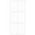 Ușă glisantă, alb, 90x205 cm, sticlă securizată/aluminiu GartenMobel Dekor
