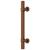 Mânere de dulap, 10 buc., bronz, 96 mm, oțel inoxidabil GartenMobel Dekor