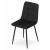 Masa pentru sufragerie/living + 4 scaune Kara, Artool, lemn, alb si negru, 120x80x75 cm GartenVIP DiyLine