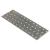 Plăci perforate, 20 buc., 2 mm, 240x80 mm, oțel galvanizat GartenMobel Dekor