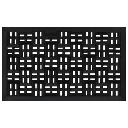 Covoraș de ușă dreptunghiular, 45x75 cm, cauciuc GartenMobel Dekor