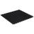 Placă de podea din cauciuc, negru, 12 mm, 100x100 cm GartenMobel Dekor