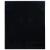 Folie pentru fereastră statică, negru mat, 60x500 cm, PVC GartenMobel Dekor