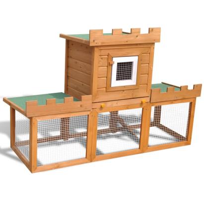 Cușcă mare de iepuri, animale de companie, pentru exterior GartenMobel Dekor