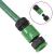 Furtun de grădină cu set de racorduri, verde, 0,9", 30 m, PVC GartenMobel Dekor