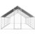 Coteț de păsări pentru exterior, 2,75x8x1,92m, oțel galvanizat   GartenMobel Dekor