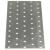 Plăci perforate, 40 buc., 2 mm, 200x100 mm, oțel galvanizat GartenMobel Dekor