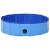 Piscină pentru câini pliabilă, albastru, 80 x 20 cm, PVC GartenMobel Dekor