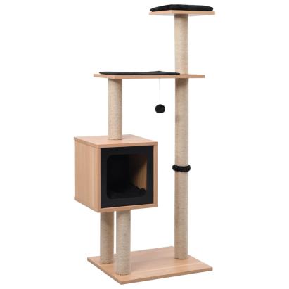 Ansamblu pentru pisici, covoraș din funie de sisal, 123 cm GartenMobel Dekor