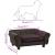 Canapea pentru câini, maro, 72 x 45 x 30 cm, pluș GartenMobel Dekor
