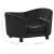 Canapea pentru câini, negru, 69x49x40 cm, pluș GartenMobel Dekor