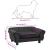 Canapea pentru câini, gri, 72x45x30 cm, pluș GartenMobel Dekor