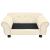 Canapea pentru câini, crem, 72x45x30 cm, pluș GartenMobel Dekor