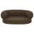 Saltea ergonomică pat de câini, maro, 60x42 cm aspect in/fleece GartenMobel Dekor