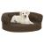 Saltea ergonomică pat de câini, maro, 60x42 cm aspect in/fleece GartenMobel Dekor