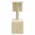 Ansamblu pisici cu stâlpi din funie de sisal, crem, 60 cm GartenMobel Dekor