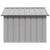 Casă pentru câini, gri, 116,5x103x81,5 cm, oțel galvanizat GartenMobel Dekor