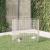 Cușcă pentru iepuri, 6 panouri, 54x80 cm, fier galvanizat GartenMobel Dekor