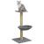 Ansamblu de pisici, stâlp din funie sisal, gri deschis, 74 cm GartenMobel Dekor