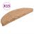 Covorașe pentru trepte scară, 15 buc., bej, 56x17x3 cm GartenMobel Dekor