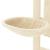 Ansamblu de pisici cu stâlpi din funie de sisal, crem, 130,5 cm GartenMobel Dekor