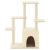 Ansamblu de pisici cu stâlpi din funie de sisal, crem, 97,5 cm GartenMobel Dekor