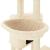 Ansamblu de pisici cu stâlpi din funie de sisal, crem, 122 cm GartenMobel Dekor
