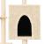 Ansamblu pisici cu stâlpi de zgâriere, crem, 117 cm, sisal GartenMobel Dekor