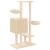 Ansamblu pisici cu stâlpi de zgâriere, crem, 117 cm, sisal GartenMobel Dekor