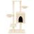 Ansamblu pisici cu stâlpi de zgâriere, crem, 117 cm, sisal GartenMobel Dekor
