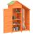 Magazie de unelte de grădină maro 120x53,5x170cm lemn masiv pin GartenMobel Dekor