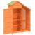 Magazie de unelte de grădină maro 120x53,5x170cm lemn masiv pin GartenMobel Dekor