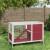 Cușcă pentru iepuri cafeniu 103x44x69,5 cm lemn masiv de pin GartenMobel Dekor