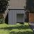 Cușcă câine cu acoperiș antracit 110x103x109 cm oțel galvanizat GartenMobel Dekor