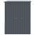 Cușcă câine cu acoperiș antracit 165x153x181 cm oțel galvanizat GartenMobel Dekor