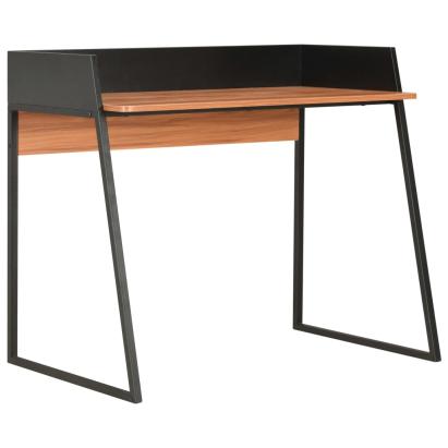 Birou, negru și maro, 90 x 60 x 88 cm GartenMobel Dekor