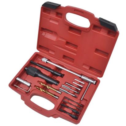 Set de instrumente pentru îndepărtarea bujiilor incandescente, 16 buc GartenMobel Dekor
